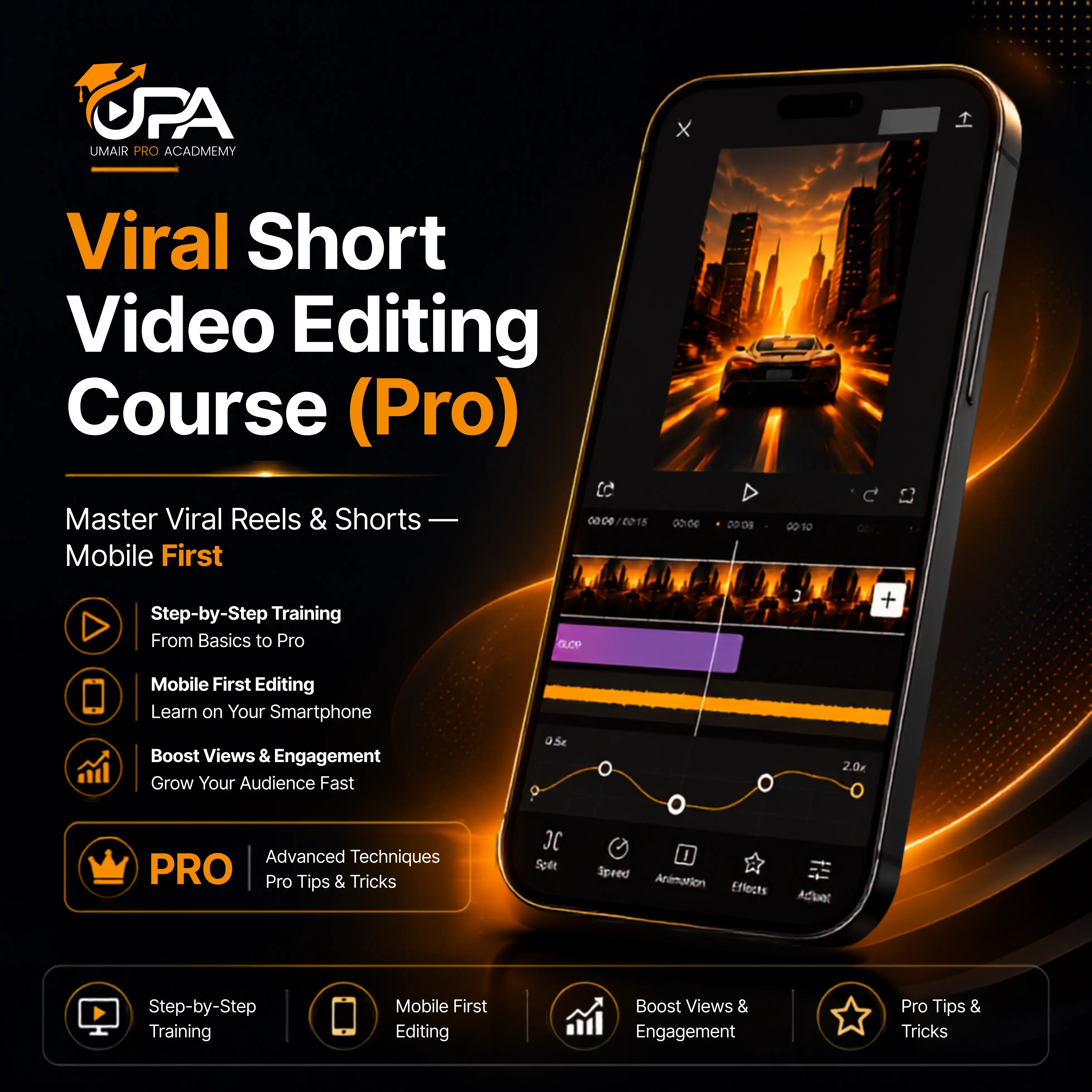 Viral Short Video Editing Course (Pro)
