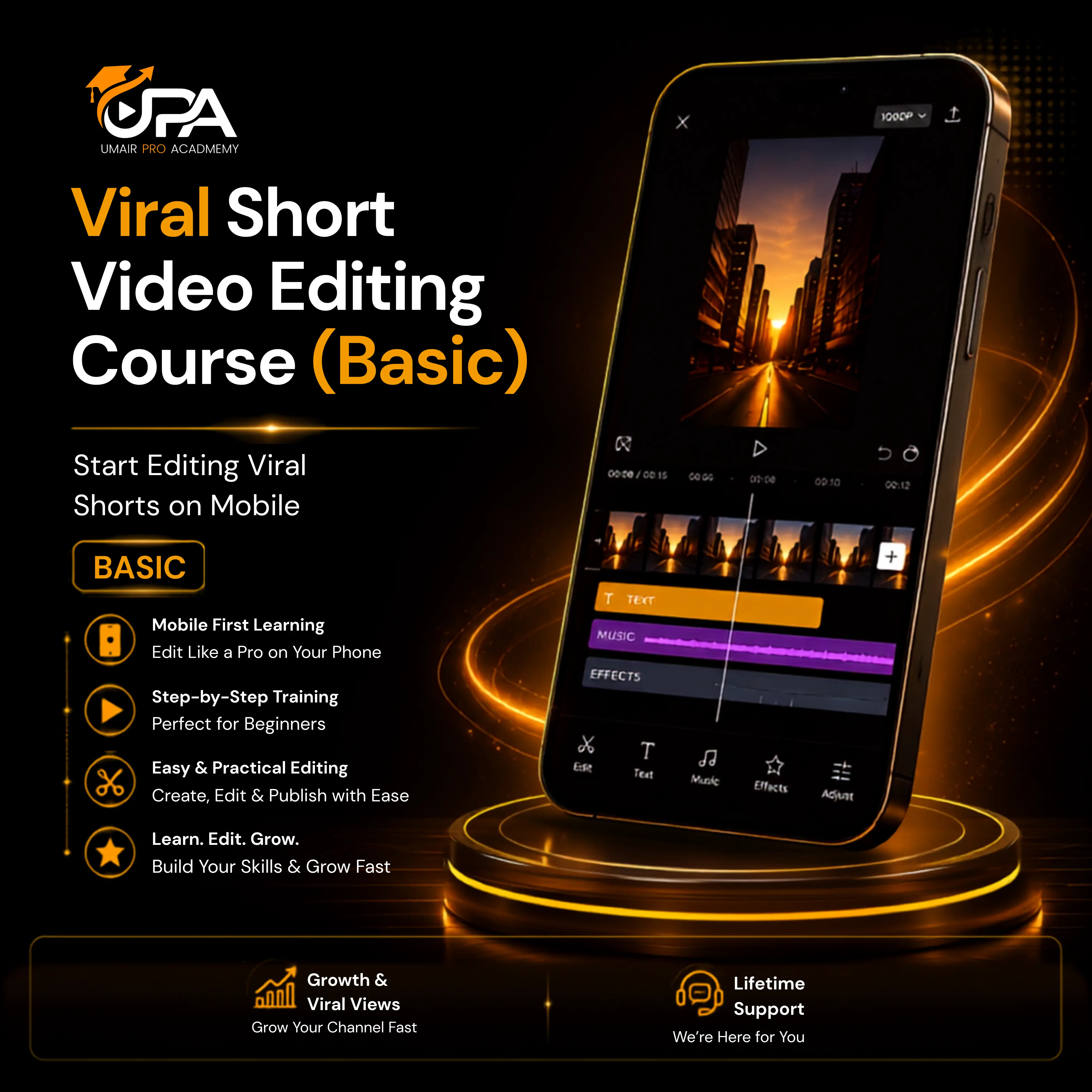 Viral Short Video Editing Course (Basic)